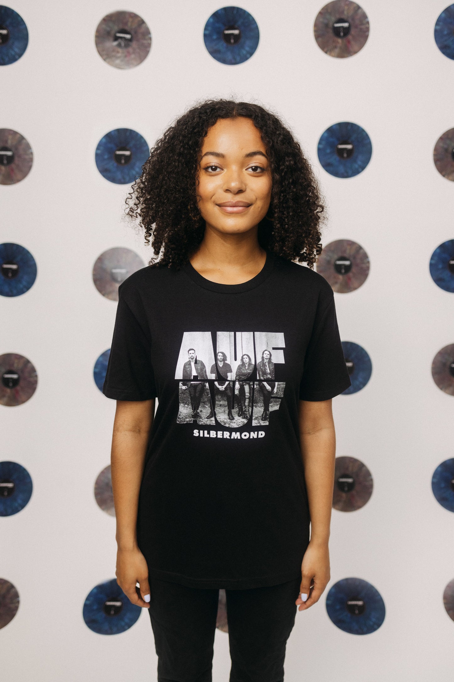 AUF AUF Tourshirt Schwarz