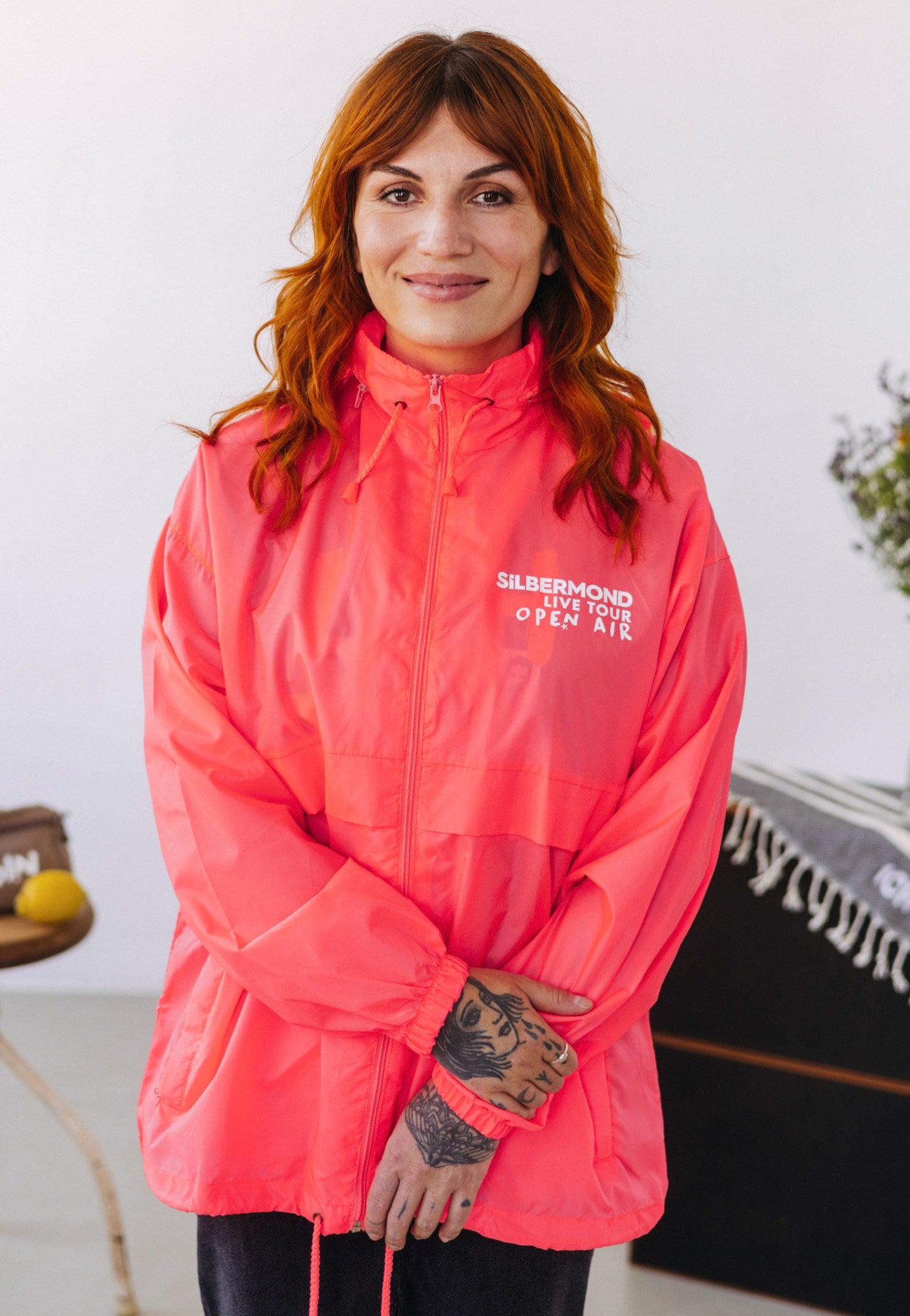 Silbermond - Open Air Neon Coral - Regenjacke