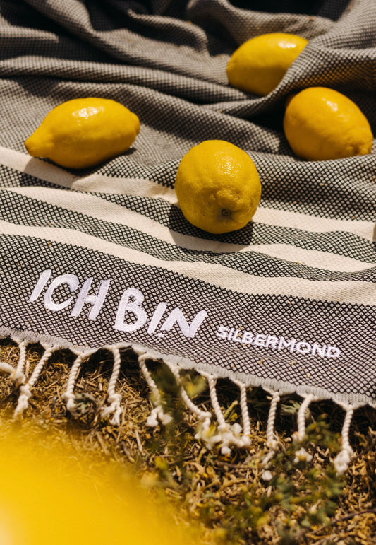 Silbermond - Open Air Grau - Strandtuch